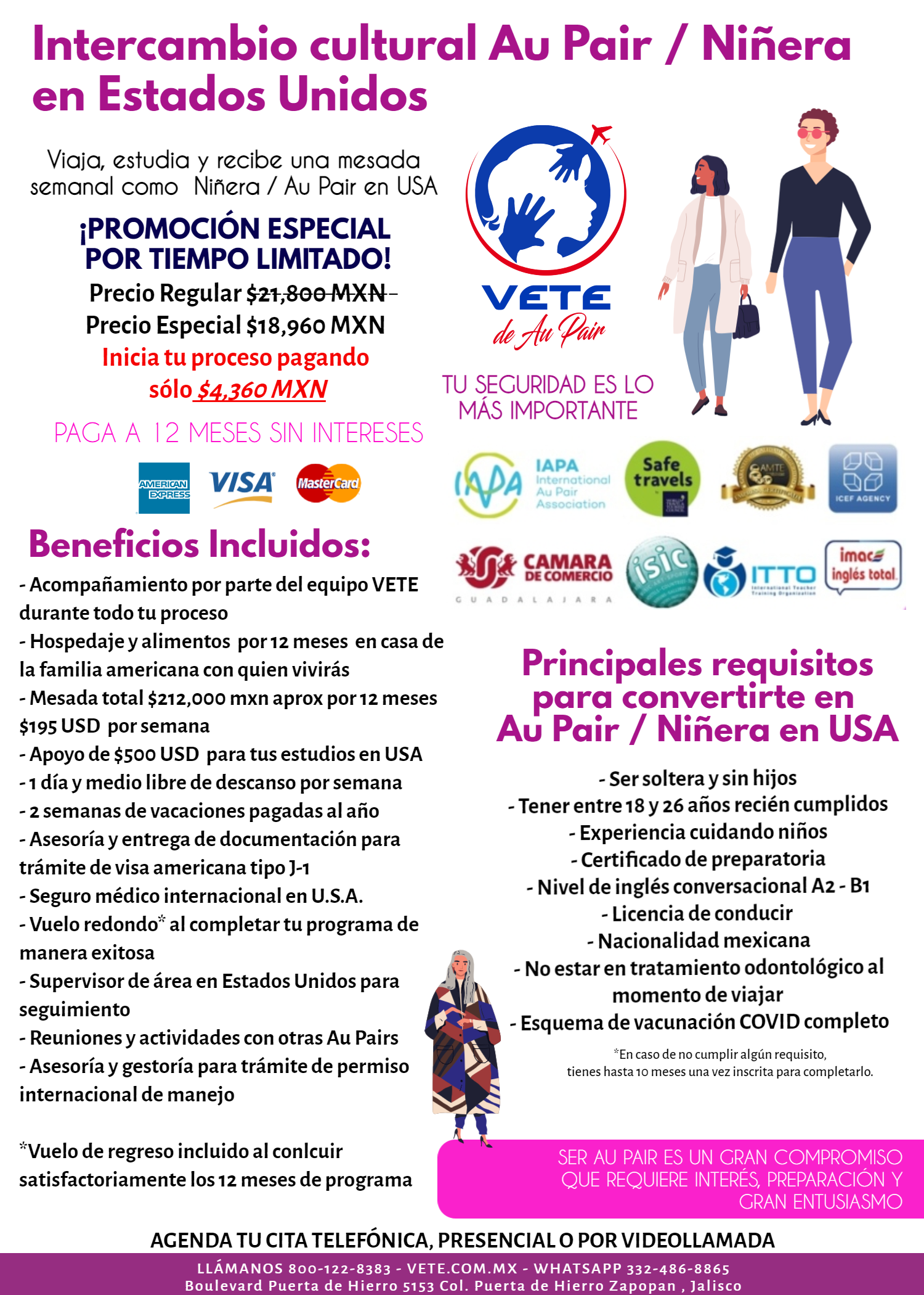 Como ser au pair en estados unidos